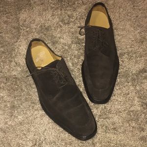 Cole Haan Men’s 8.5 Brown Suede Oxfords